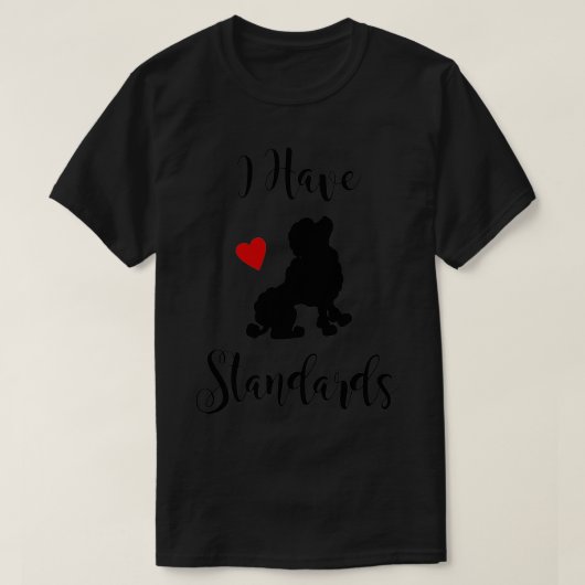 Ik heb standaarden die funny Poodle Pullover (Design voorkant)