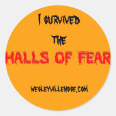 Ik heb Sticker overleefd (Voorkant)