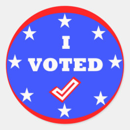 IK HEB STICKERS GESTEMD