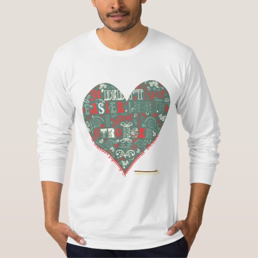 Ik heb Stronger. T-shirt (Voorkant)