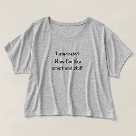 Ik heb studeerden gestudeerd aan Funny School Coll Tri-Blend Shirt