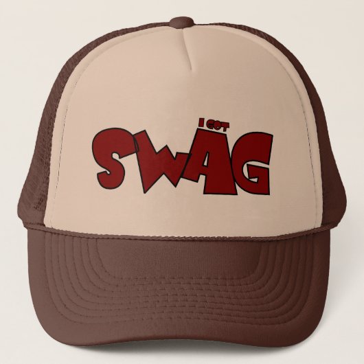 IK HEB SWAG Trucker Hat Pet (Voorkant)