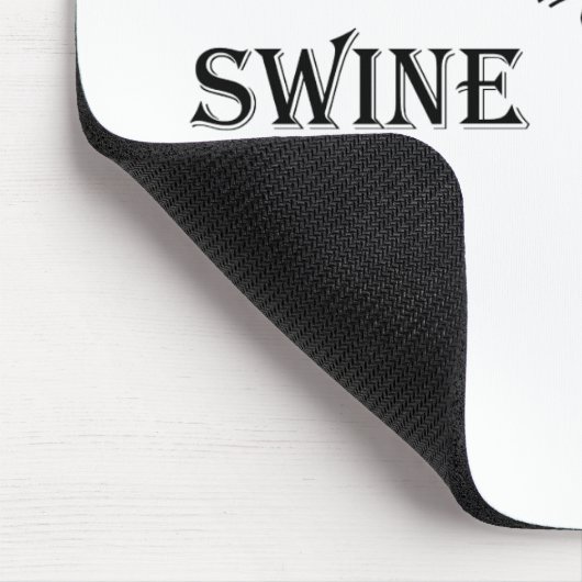 Ik heb Swine '09 overleefd Muismat (Hoek)