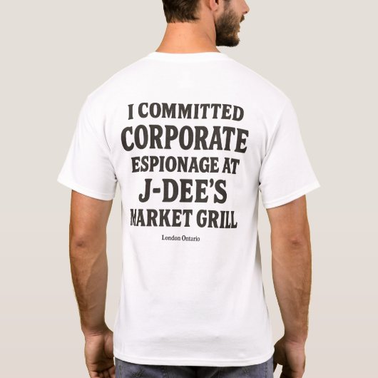 Ik heb T-Shirt begaan (Achterkant)