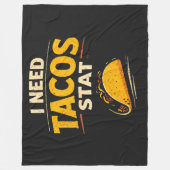 Ik Heb Tacos Nodig Stat Fleece Deken (Voorkant)