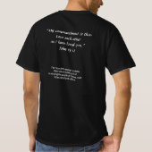 Ik heb Tchad T-shirt overleefd (Achterkant)