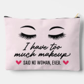 Ik heb te veel make-up quotes etui (Achterkant)