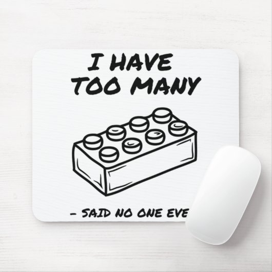Ik heb te veel stenen muismat (Met muis)