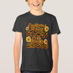 IK HEB TE VEEL STORmen OVERLEEFD OM ME DRUK TE MAK Tri-Blend Shirt