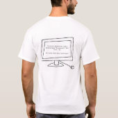 Ik heb Tech 100 overleefd T-shirt (Achterkant)