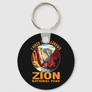 Ik heb The Narrows Zion National Park gewandeld Wa Sleutelhanger