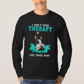 Ik heb therapie niet meer nodig voor JET Ski T-shirt (Voorkant)