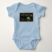 Ik heb thuis geen school of studie nodig romper (Voorkant)