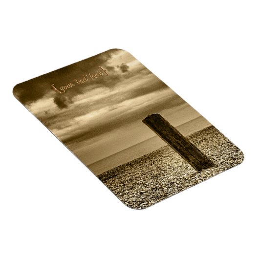 Ik heb tijd - kustmeditatie magneet (Rechterzijde)