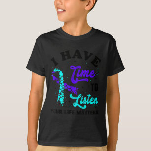 Ik Heb Tijd Om Te Luisteren Mentale Gezondheid Suï T-shirt
