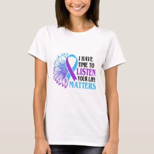 Ik heb tijd om te luisteren naar je problemen met t-shirt