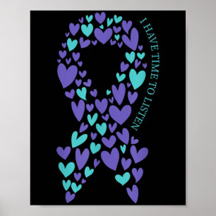 Ik heb tijd om te luisteren naar Mental Health & C Poster