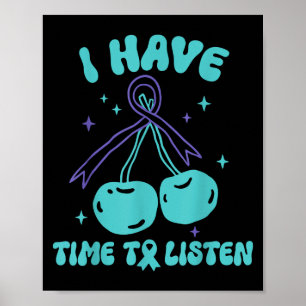 Ik heb tijd om te luisteren naar Mental Health & C Poster