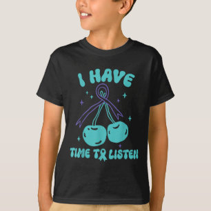 Ik heb tijd om te luisteren naar Mental Health & C T-shirt