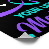 Ik heb tijd om te luisteren naar Mental Health Sui Poster (Hoek)