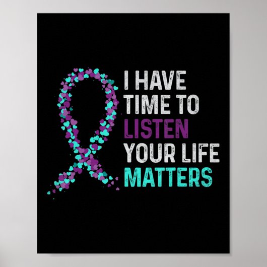 Ik heb tijd om te luisteren naar Mental Health Sui Poster (Voorkant)