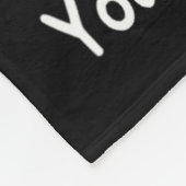 Ik heb tijd om zelfmoordpreventie te horen fleece deken (Hoek)