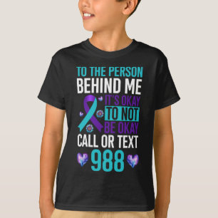 Ik heb tijd om zelfmoordpreventie te horen t-shirt