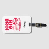 "IK HEB TOT GROTE BRO GEHOORD! BAGAGELABEL (Voorkant (horizontaal))