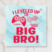 "IK HEB TOT GROTE BRO GEHOORD! BEDANKJES LABELS (Achterkant)