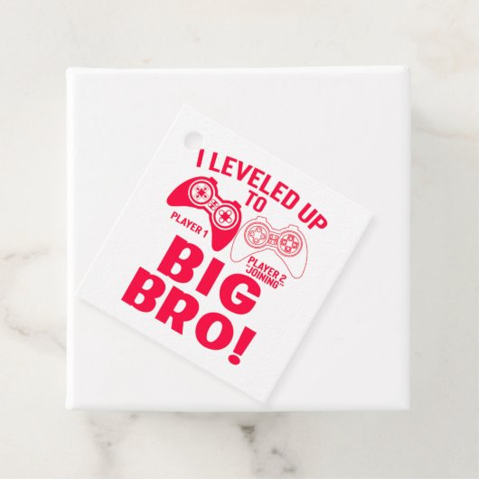 "IK HEB TOT GROTE BRO GEHOORD! BEDANKJES LABELS (In situ)