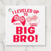 "IK HEB TOT GROTE BRO GEHOORD! BEDANKJES LABELS (Voorkant)