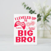 "IK HEB TOT GROTE BRO GEHOORD! BRIEFKAART (Staand voorkant)