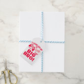 "IK HEB TOT GROTE BRO GEHOORD! CADEAULABEL (Met Touw)