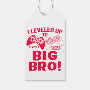 "IK HEB TOT GROTE BRO GEHOORD! CADEAULABEL