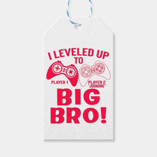 "IK HEB TOT GROTE BRO GEHOORD! CADEAULABEL (Voorkant)