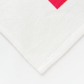 "IK HEB TOT GROTE BRO GEHOORD! FLEECE DEKEN (Hoek)