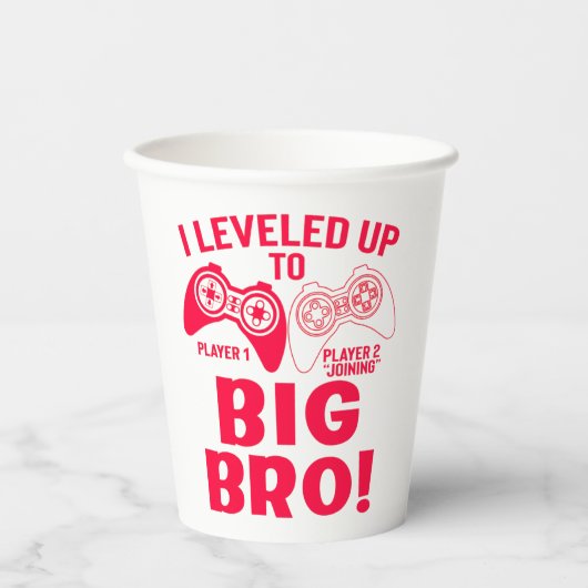 "IK HEB TOT GROTE BRO GEHOORD! PAPIEREN BEKERS (Voorkant)