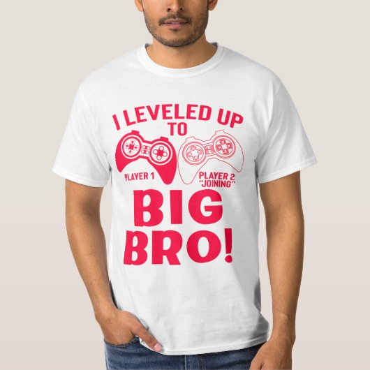 "IK HEB TOT GROTE BRO GEHOORD! T-SHIRT (Voorkant)