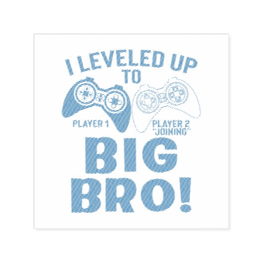 "IK HEB TOT GROTE BRO GEHOORD!  ZELFINKTENDE STEMPEL (Design)