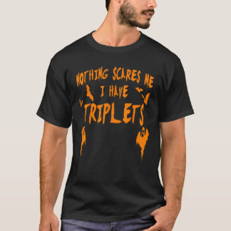 Ik heb Triplets Grappige Halloween Drieling Ouders T-shirt