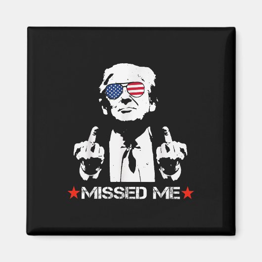 Ik heb Trump 2024 gemist Magneet (Voorkant)