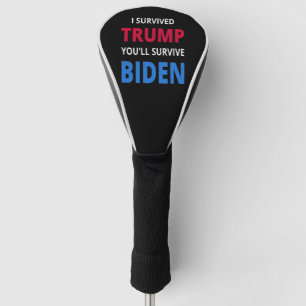 Ik heb Trump overleefd, je zult overleven... Golfheadcover