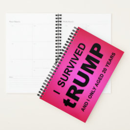 Ik heb tRUMP overleefd Planner