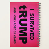 Ik heb tRUMP overleefd Planner (Achterkant)