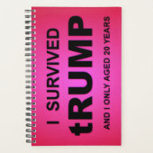Ik heb tRUMP overleefd Planner (Voorkant)