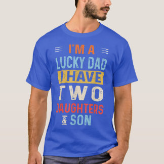 Ik heb twee Daughters zoon Vat. T-shirt