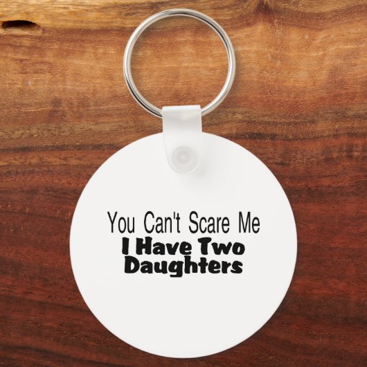 Ik heb twee dochters (2) sleutelhanger (Voorkant)