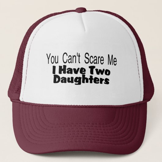 Ik heb twee dochters (2) trucker pet (Voorkant)