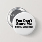 Ik heb twee dochters. ronde button 5,7 cm (Voorkant /achterkant)