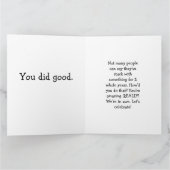 Ik heb twee jaar overleven op het Jubileum van de  Kaart (Binnen)